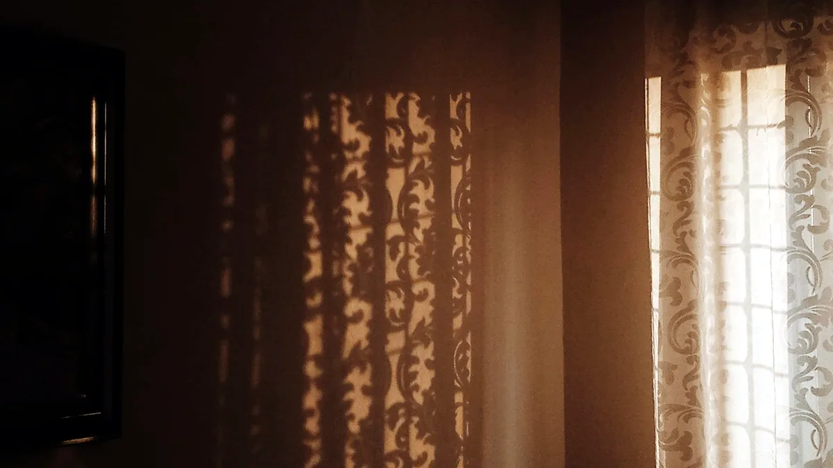 Light laid over a surface, which is what a blend mode does arithmetically.