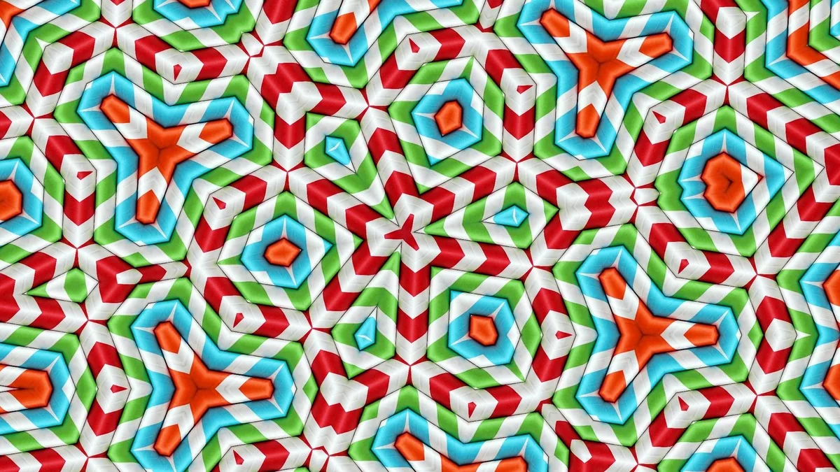 A repeating tile, the thing a seamless pattern has to become.